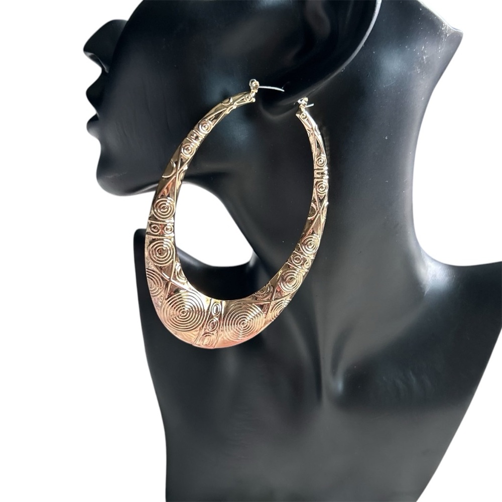 Gold Hoop Earrings